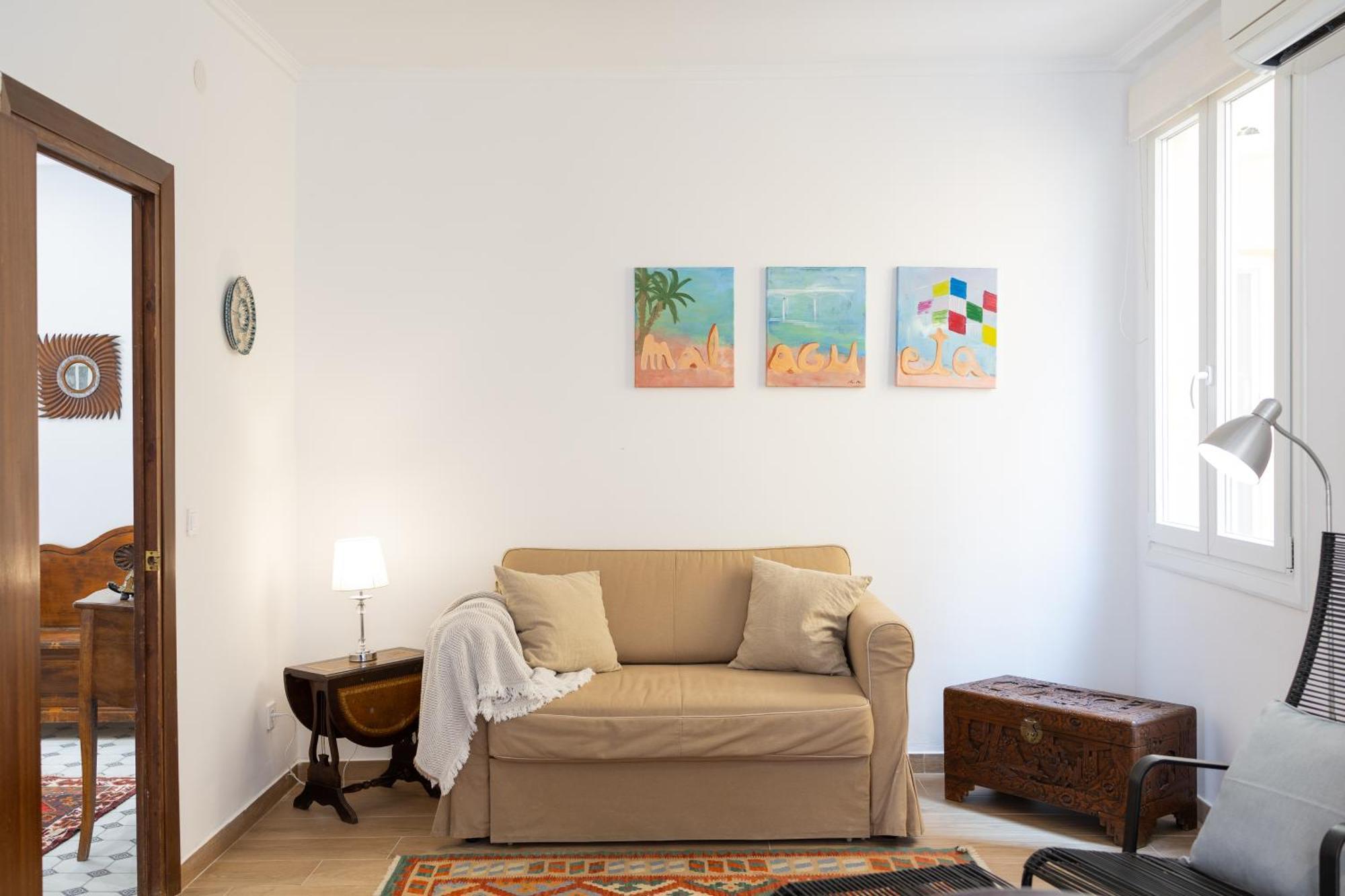 C92 - Rustic Two Bedrooms Apartment With Terrace Malaga Exterior photo