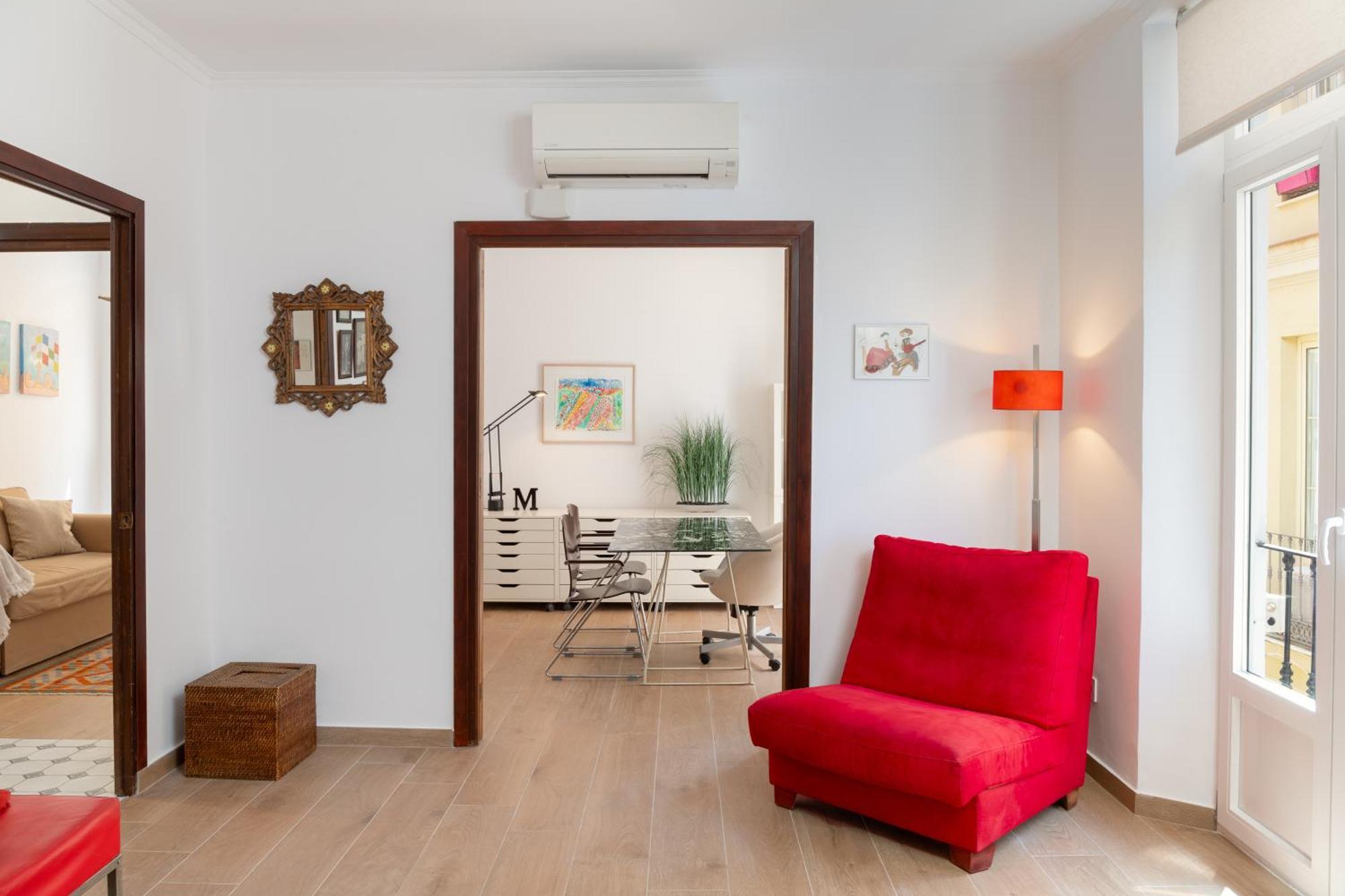 C92 - Rustic Two Bedrooms Apartment With Terrace Malaga Exterior photo